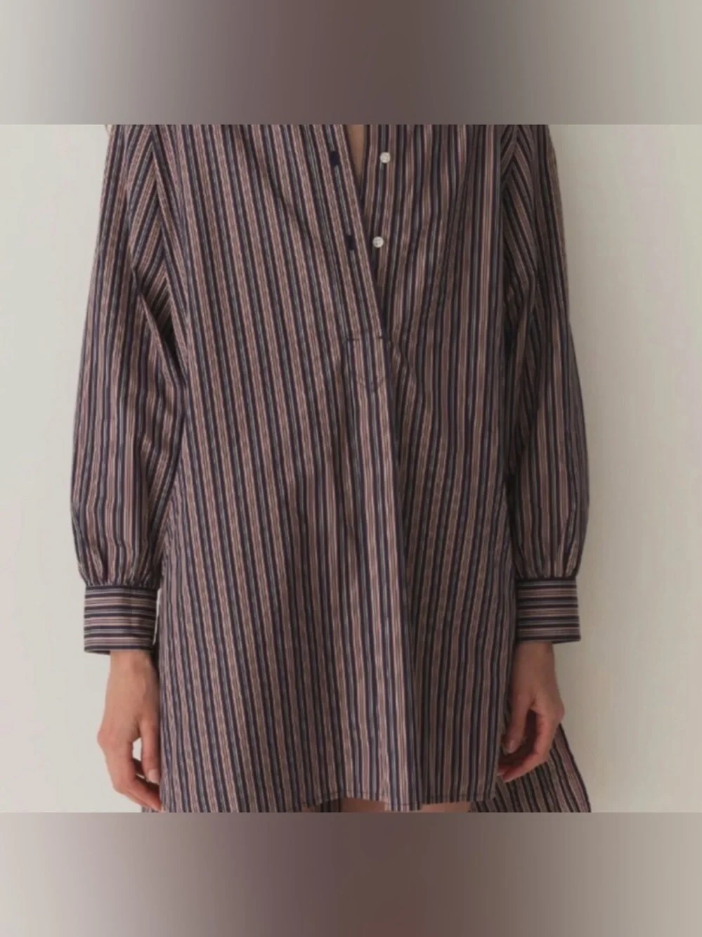 Doen Jora Dress in San Marino Stripe - Picture 7 of 7